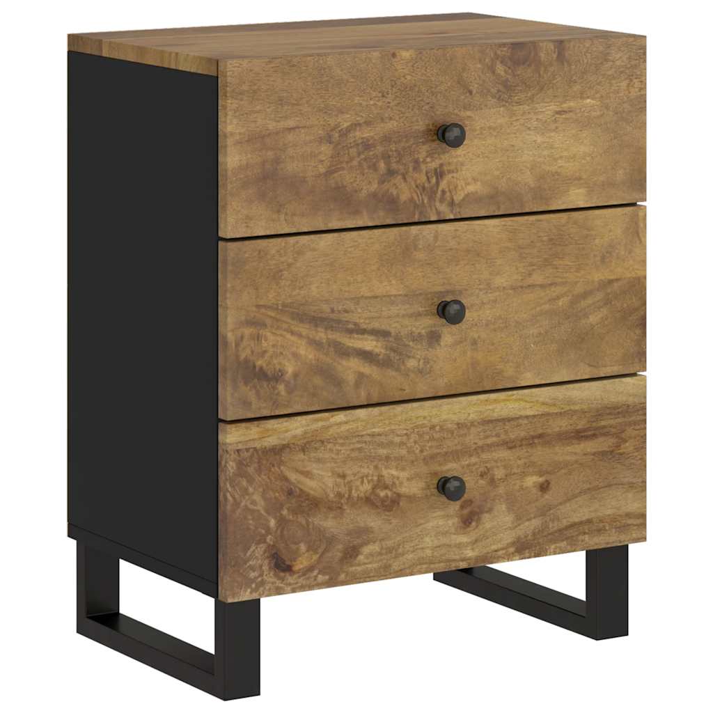 Mesa de cabeceira madeira de mangueira maciça/derivados madeira