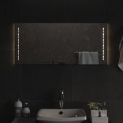 Espelho de casa de banho com luzes LED 40x90 cm