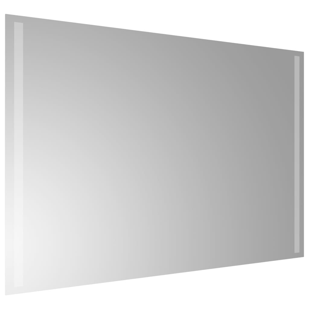 Espelho de casa de banho com luzes LED 60x90 cm
