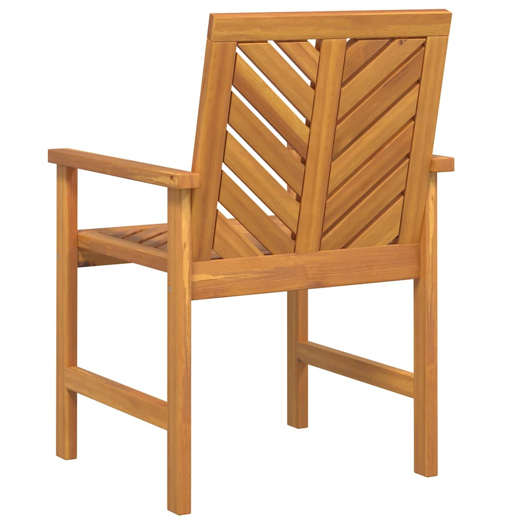 Cadeiras de Jantar de Jardim 8 pcs Castanho 59 x 62.5 x 89 cm