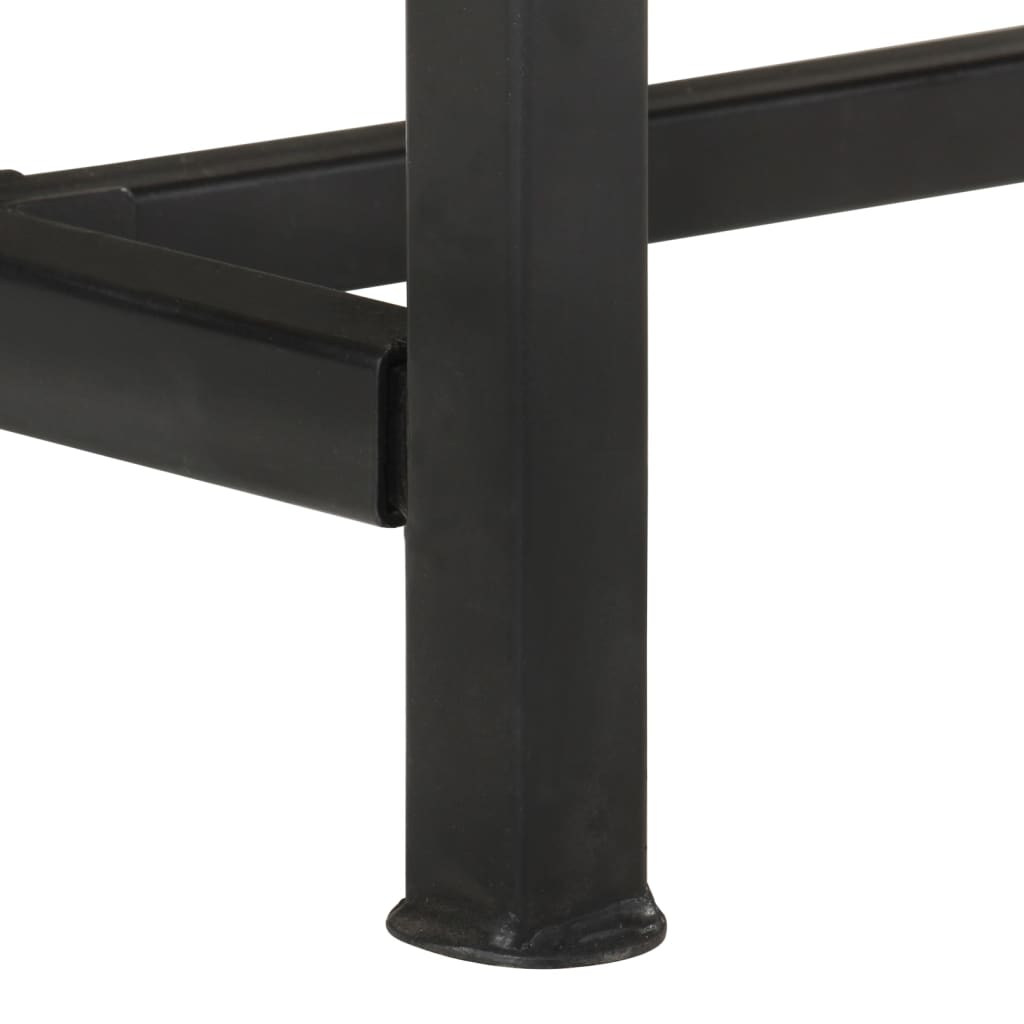 Móvel de TV 110x30x46 cm madeira recuperada maciça