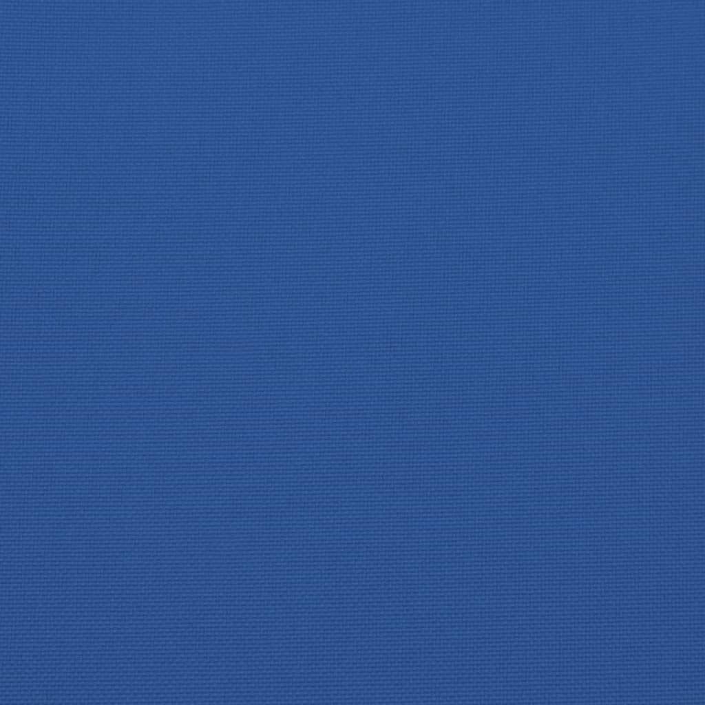 Almofadas de sofá 4 pcs 40x40 cm tecido azul