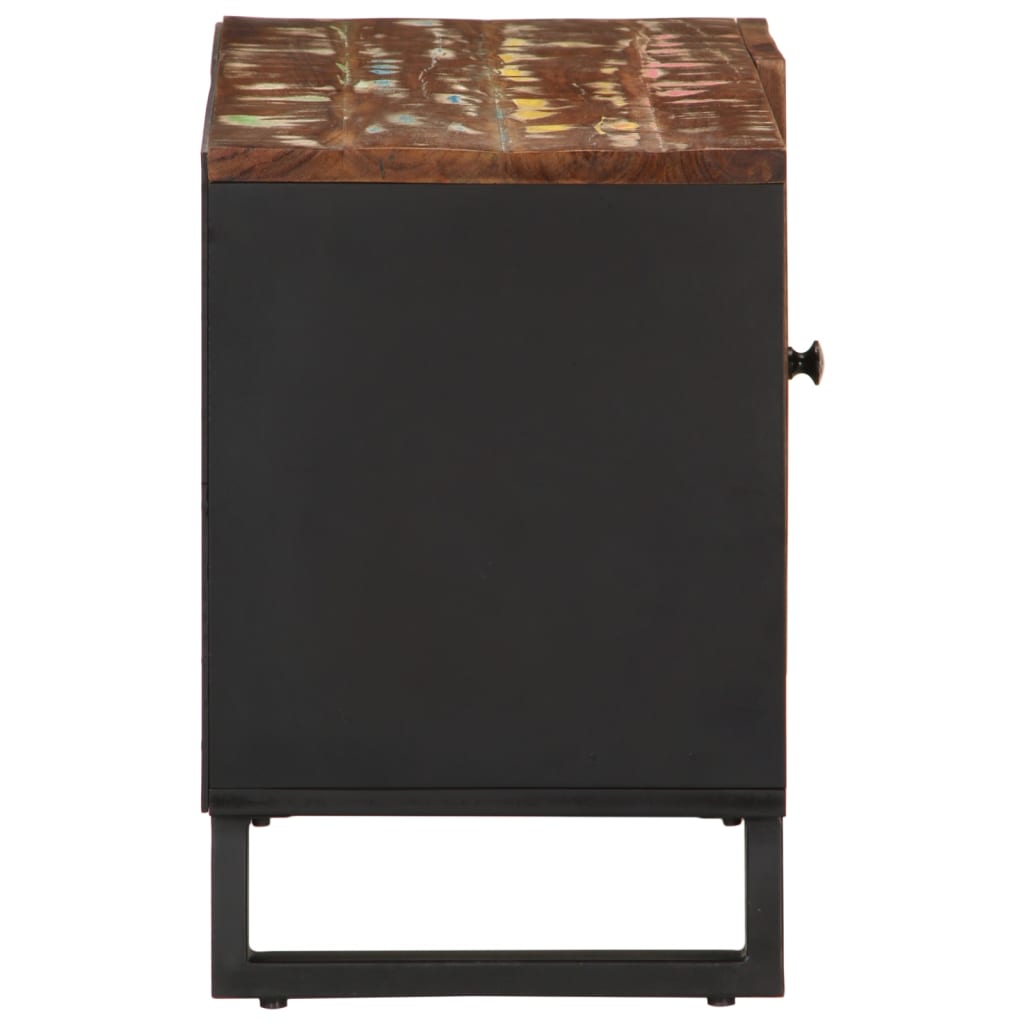 Móvel de TV 80x33x46 cm madeira recuperada/derivados madeira