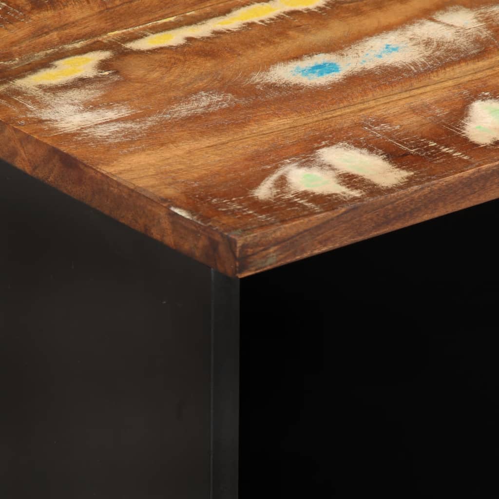 Móvel de TV 100x33x46 cm acácia maciça/derivados madeira