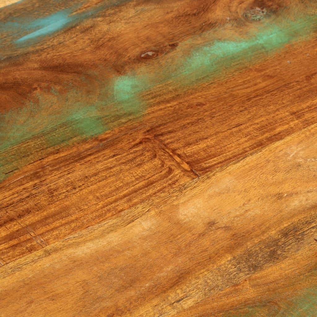 Mesa de centro 100x55x45 cm madeira recuperada maciça