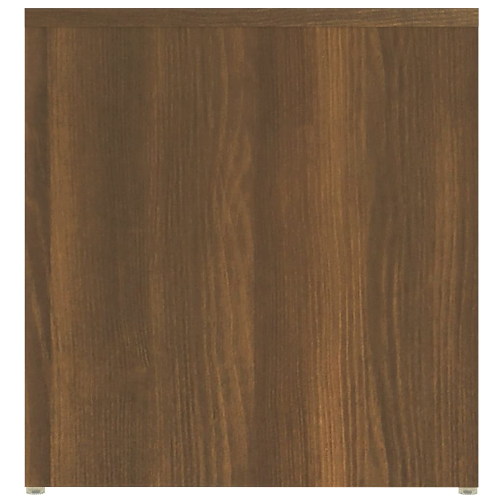 Mesa de apoio 59x36x38 cm derivados de madeira cinzento sonoma