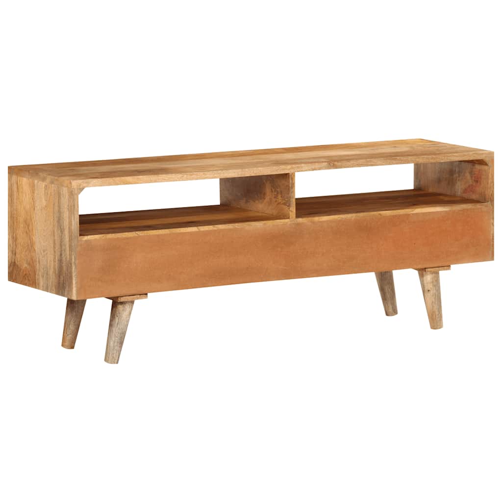 Móvel de TV 110x30x41 cm madeira de mangueira maciça