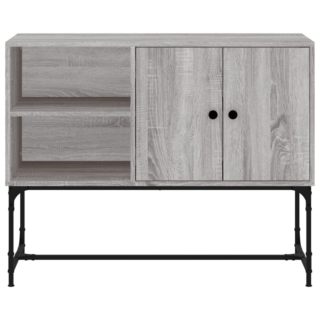 Aparador 100x40x79,5 cm derivados de madeira cinzento sonoma
