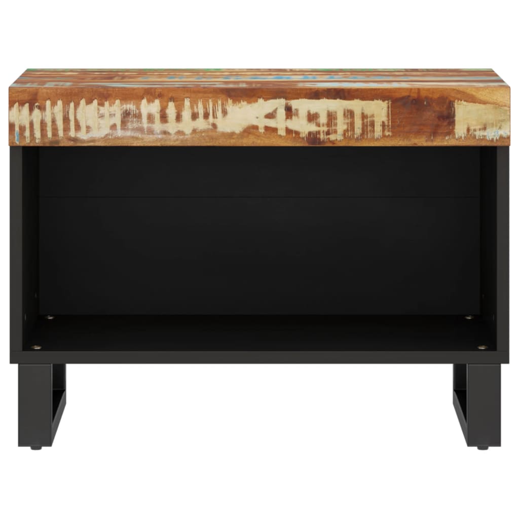 Móvel de TV 60x33x43,5 cm madeira recuperada maciça
