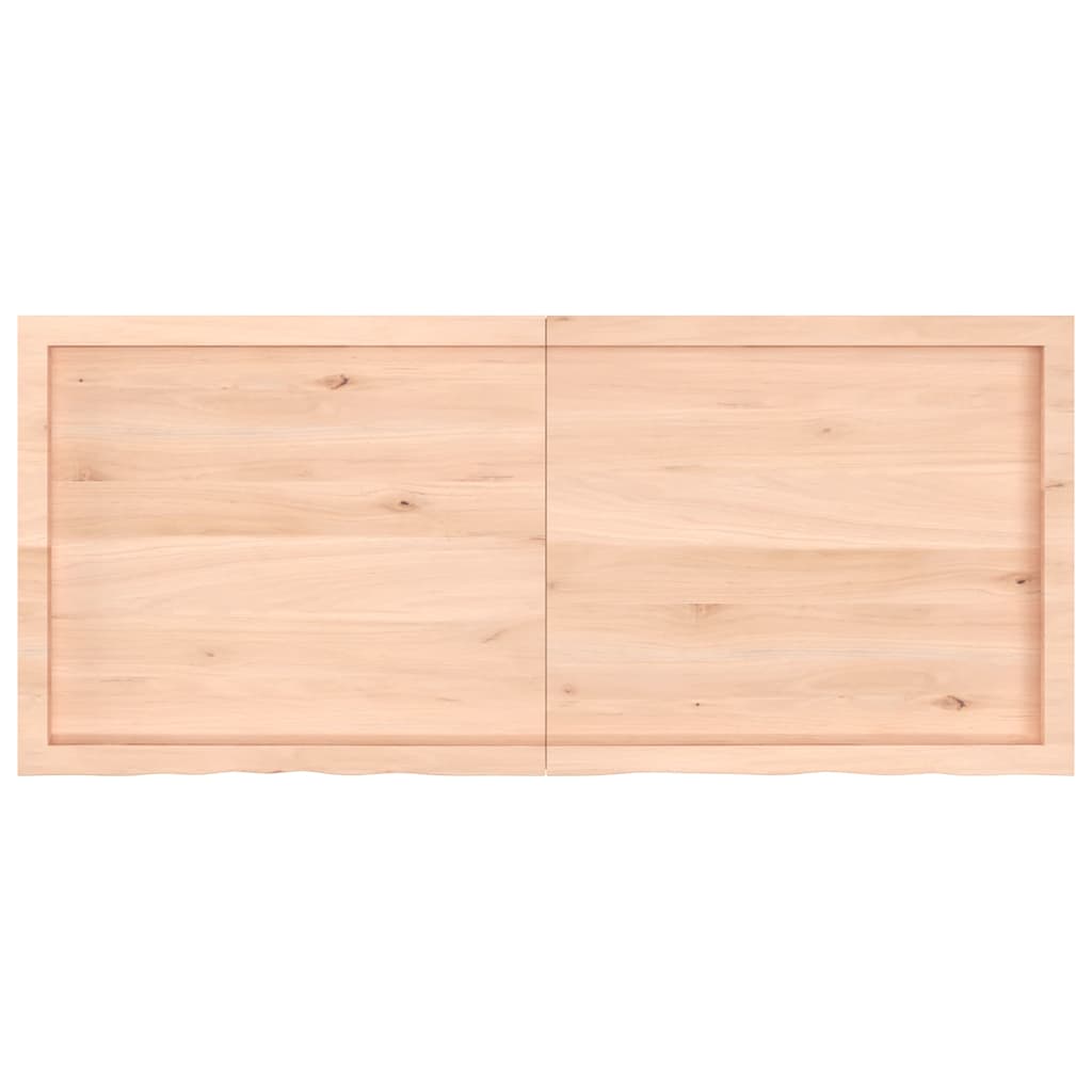 Prateleira de parede 140x60x(2-6)cm carvalho maciço não tratado