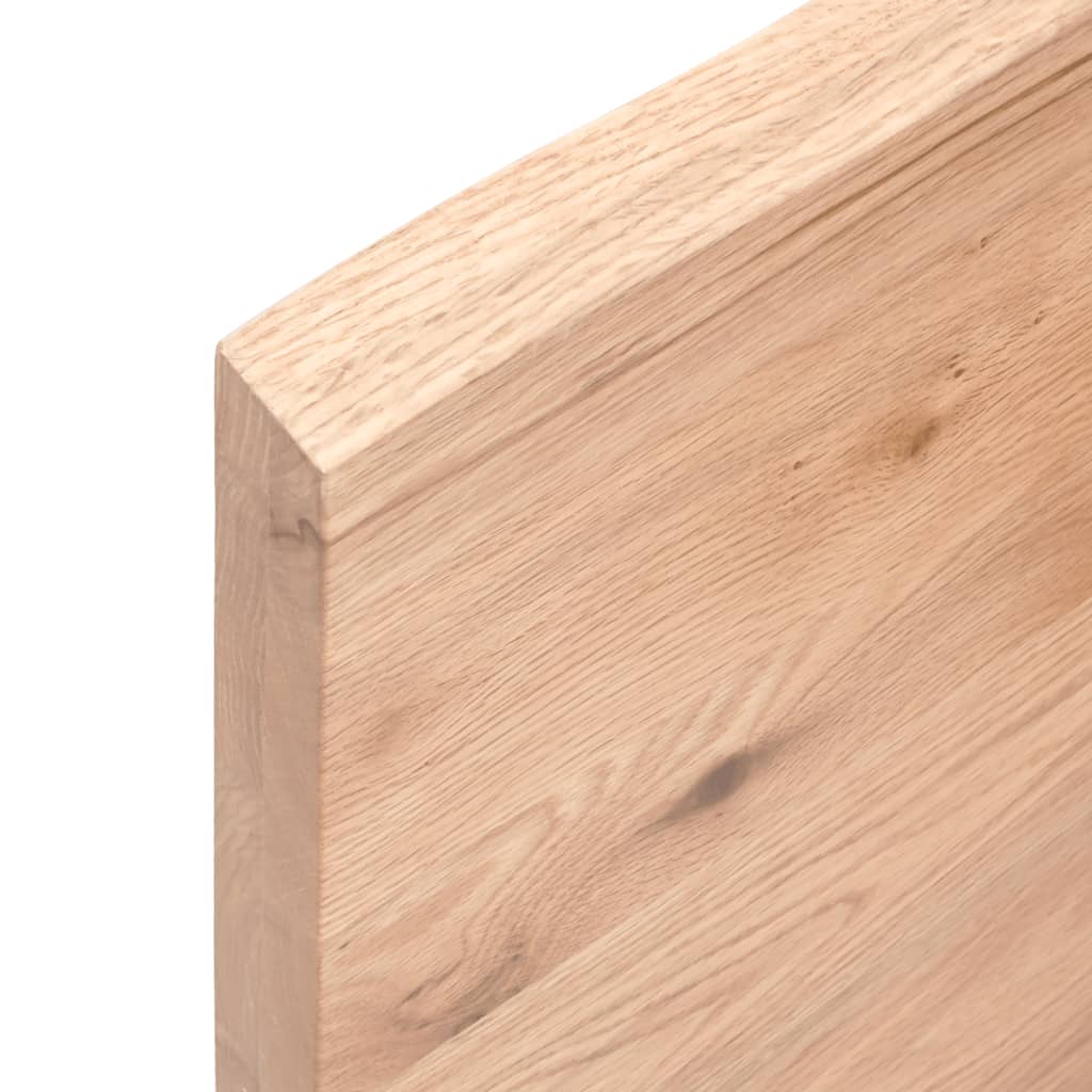 Prateleira de parede 40x40x(2-4) cm carvalho tratado castanho