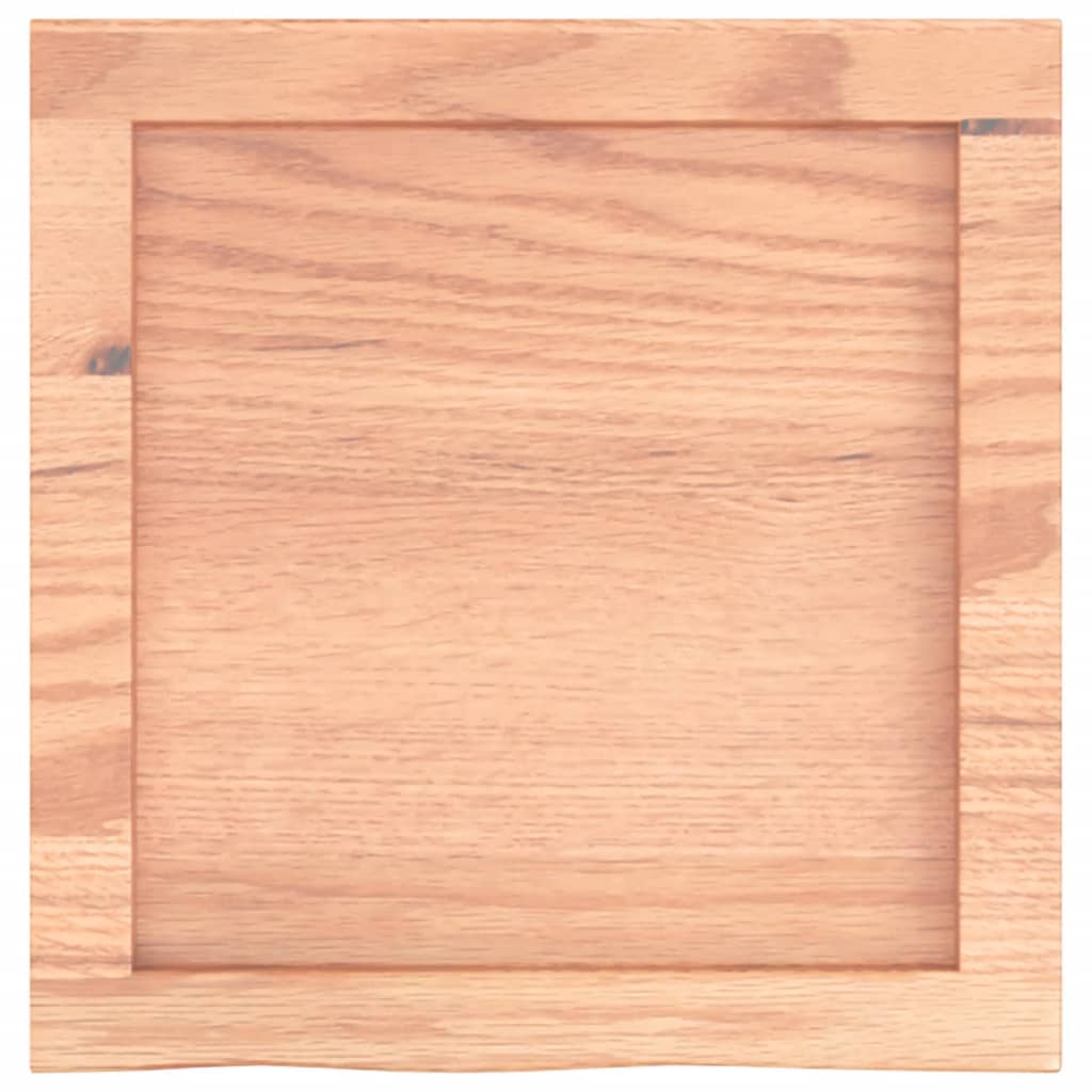 Prateleira de parede 40x40x(2-6) cm carvalho tratado castanho
