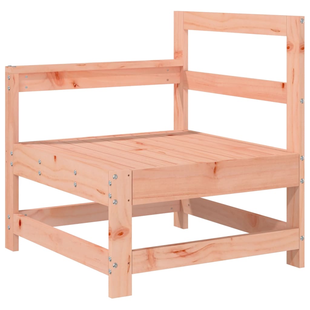 5 pcs conjunto lounge de jardim madeira de douglas maciça