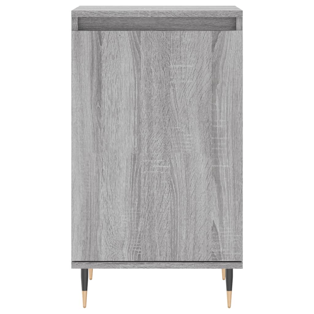Aparadores 2 pcs 40x35x70 cm derivados madeira cinzento sonoma