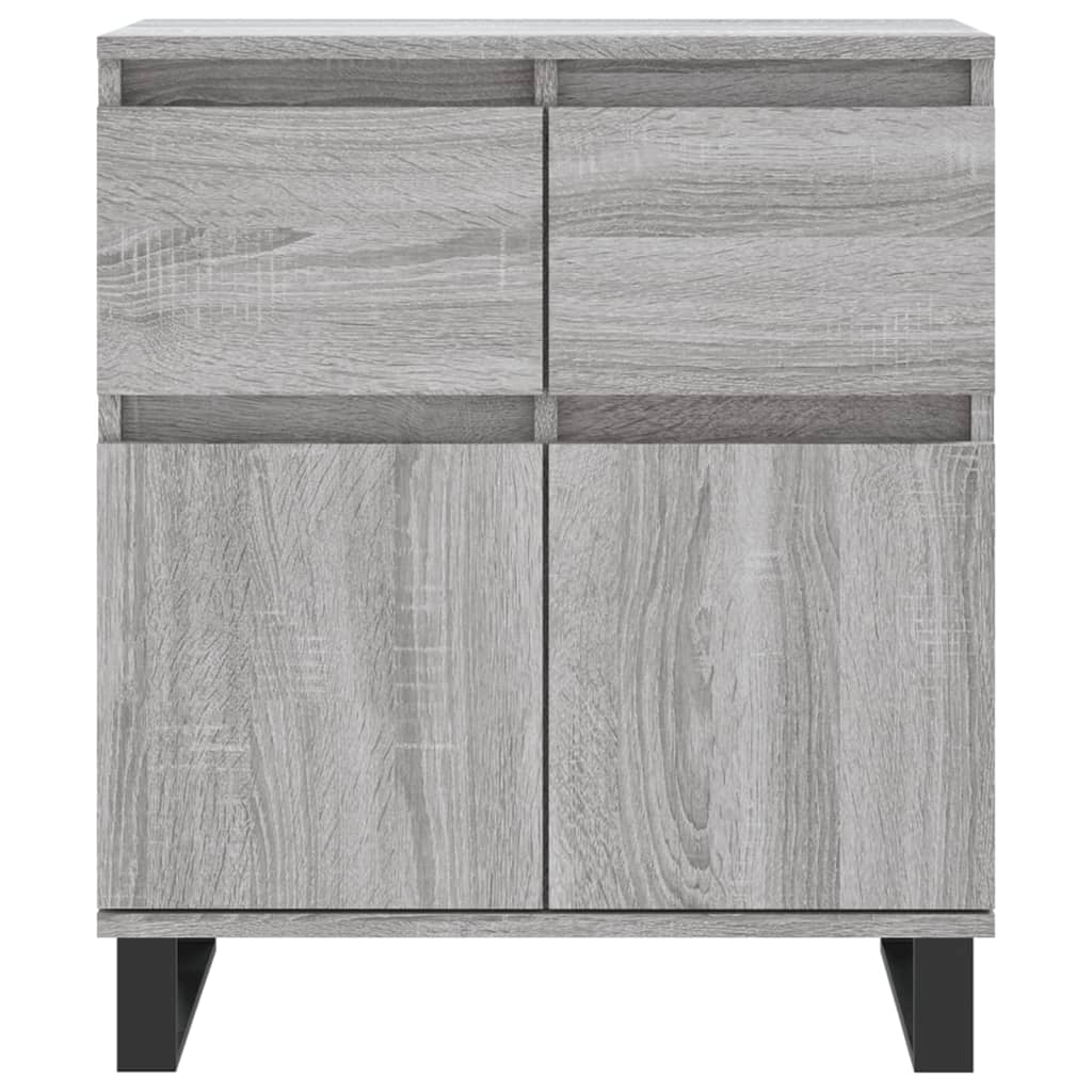 Aparador 60x35x70 cm derivados de madeira cinzento sonoma