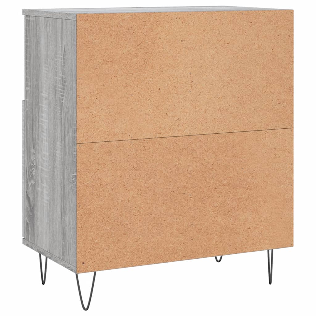 Aparador 60x35x70 cm derivados de madeira cinzento sonoma