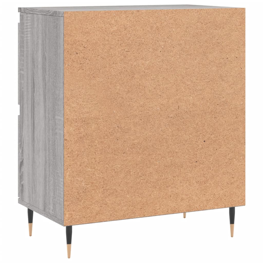 Aparador 60x35x70 cm derivados de madeira cinzento sonoma