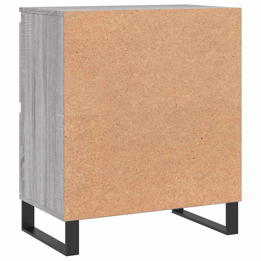 Aparador 60x35x70 cm derivados de madeira cinzento sonoma