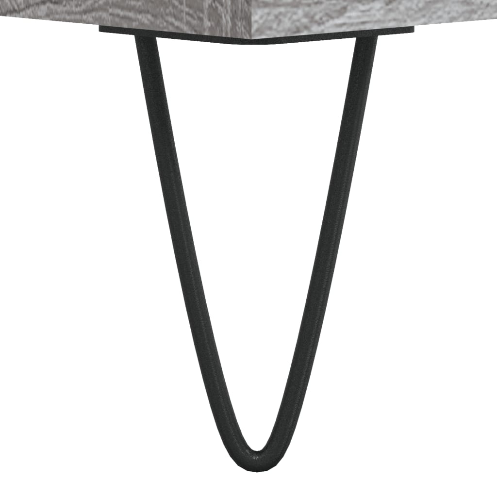 Móvel de TV 100x34,5x44,5 cm derivados madeira cinzento sonoma