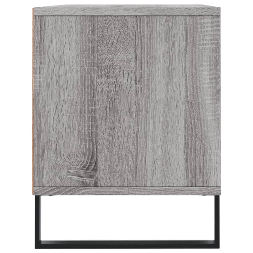 Móvel de TV 100x34,5x44,5 cm derivados madeira cinzento sonoma