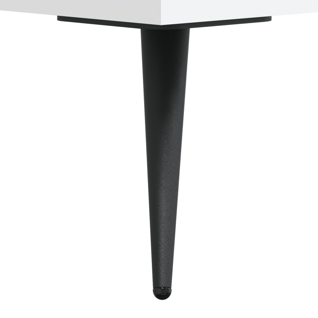 Móvel de TV 150x30x44,5 cm derivados de madeira branco