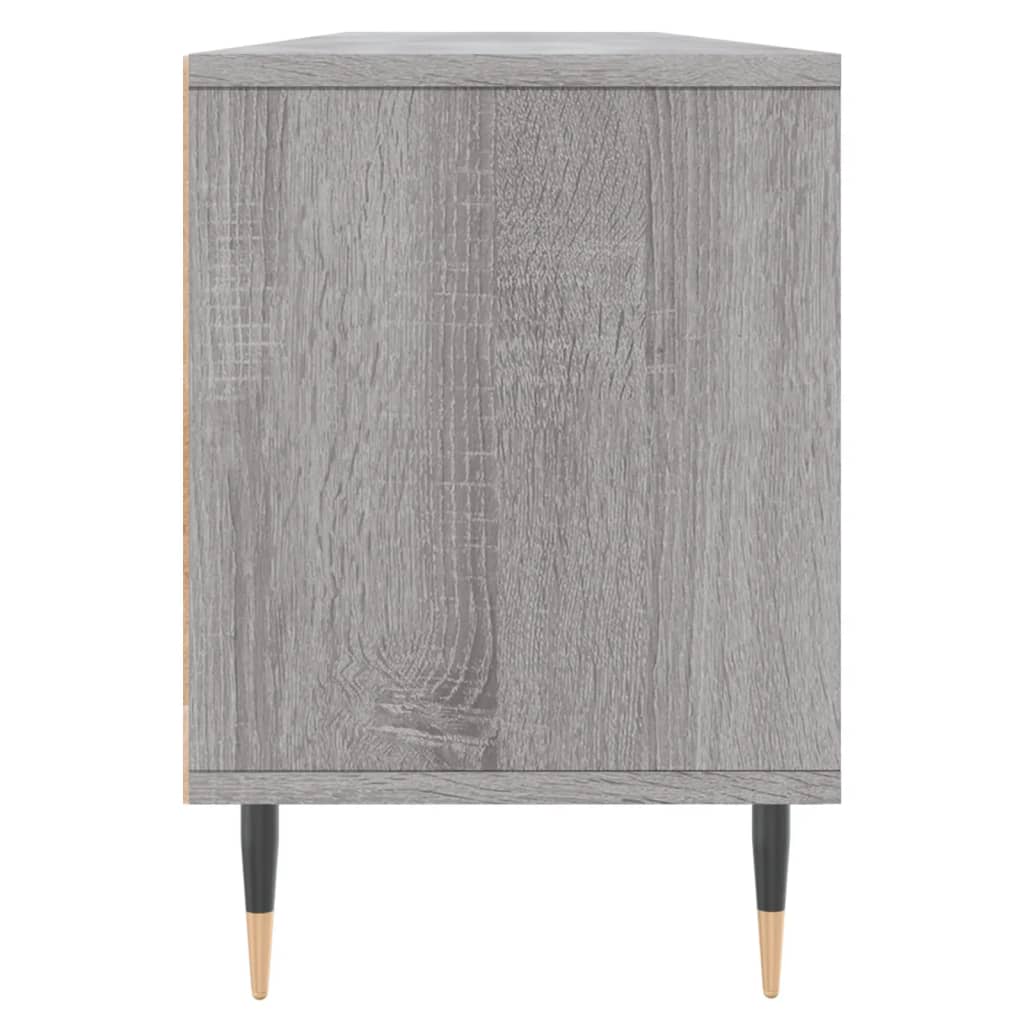 Móvel de TV 150x30x44,5 cm derivados de madeira cinzento sonoma