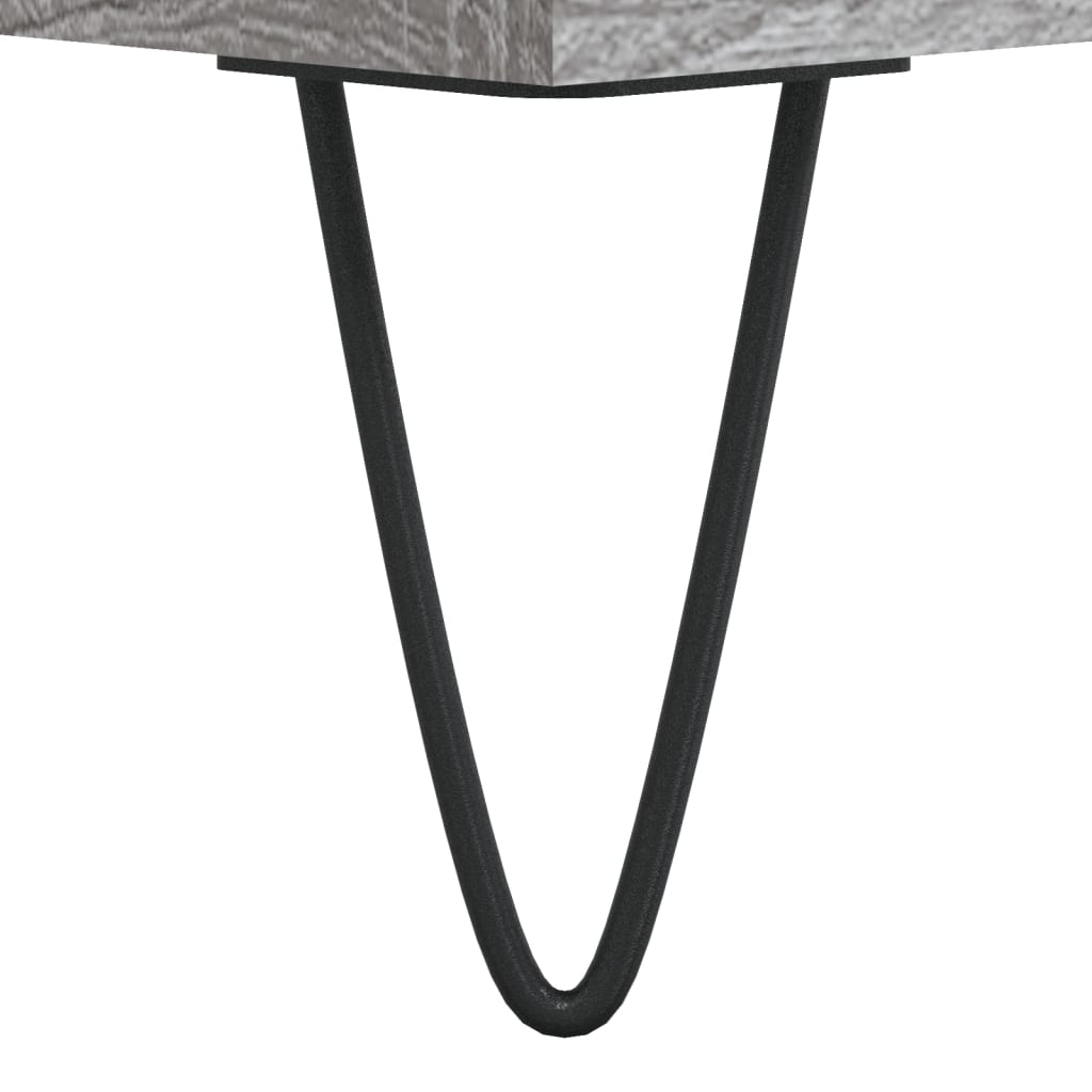 Móvel de TV 150x30x44,5 cm derivados de madeira cinzento sonoma