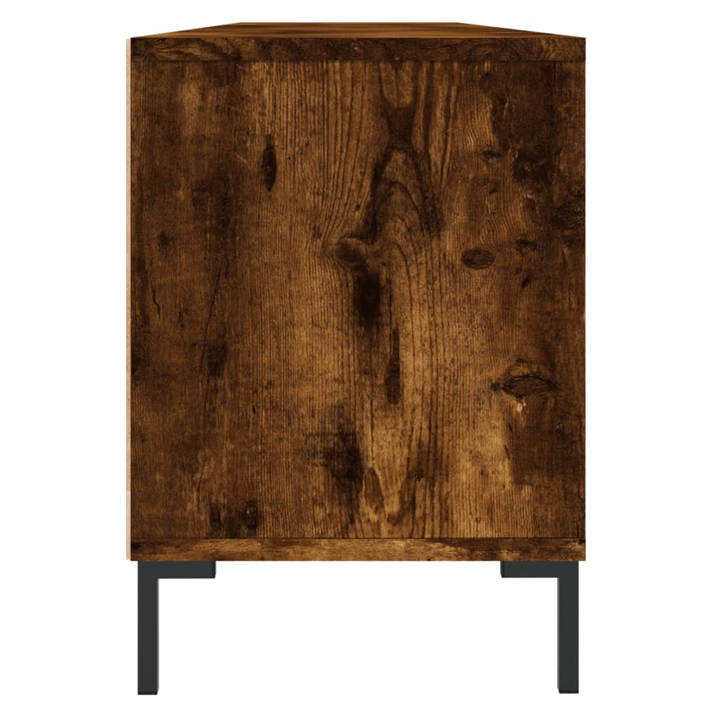 Móvel de TV 150x30x44,5 cm derivados de madeira carvalho fumado