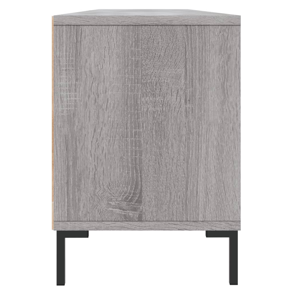 Móvel de TV 150x30x44,5 cm derivados de madeira cinzento sonoma