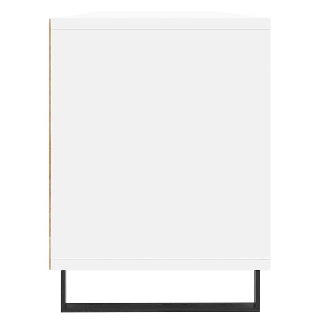 Móvel de TV 150x30x44,5 cm derivados de madeira branco