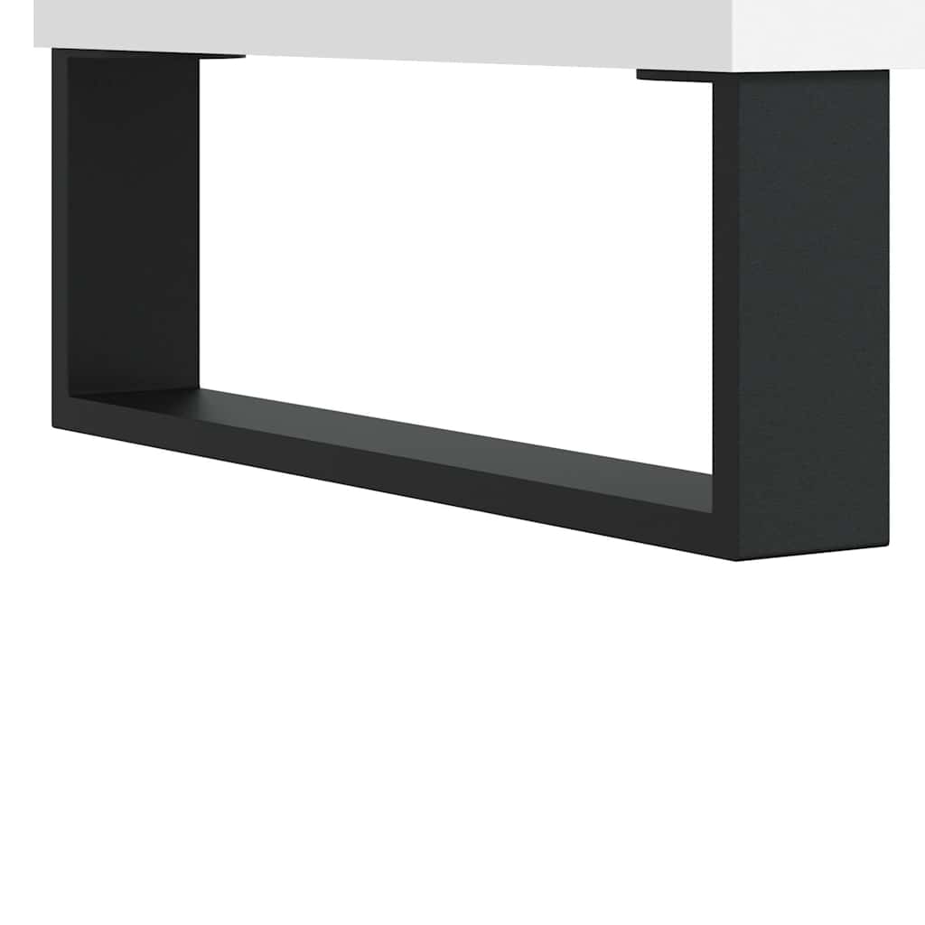 Móvel de TV 150x30x44,5 cm derivados de madeira branco