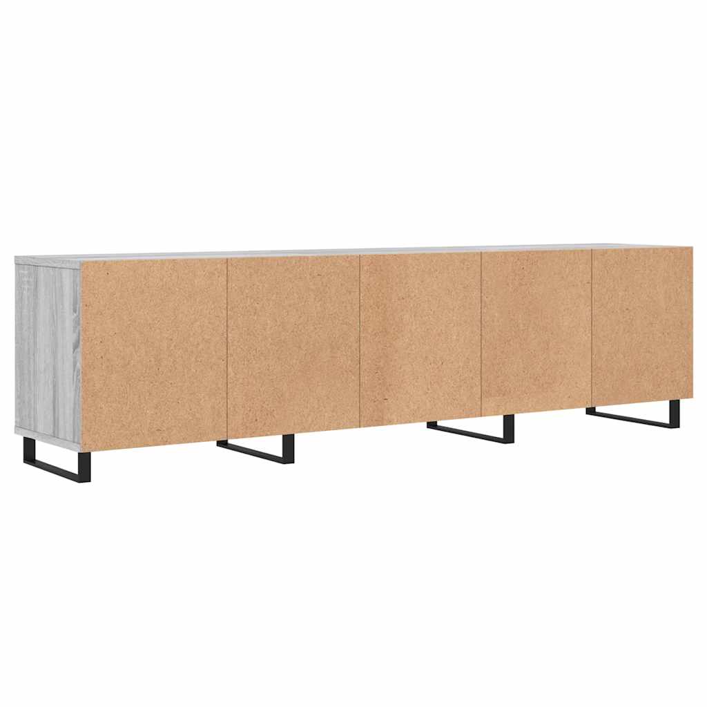 Móvel de TV 150x30x44,5 cm derivados de madeira cinzento sonoma