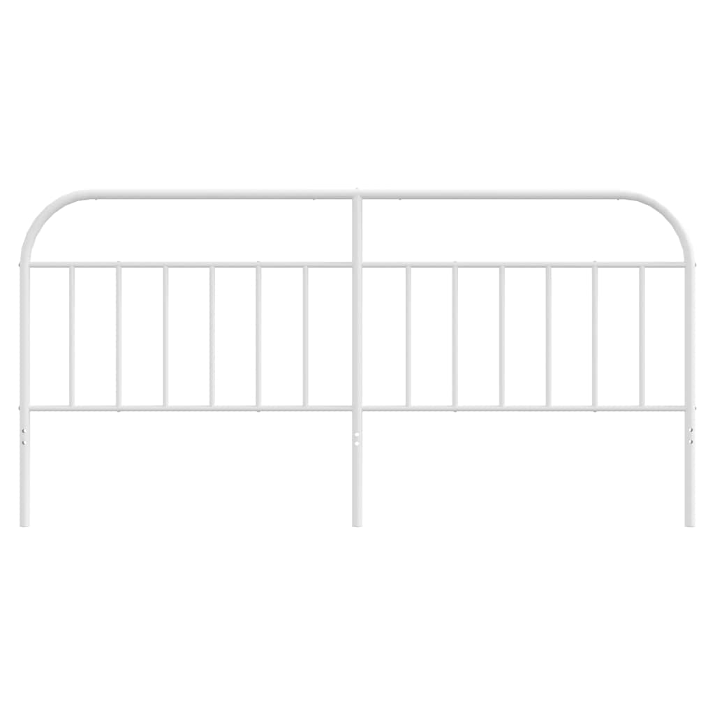 Cabeceira de cama 193 cm metal branco