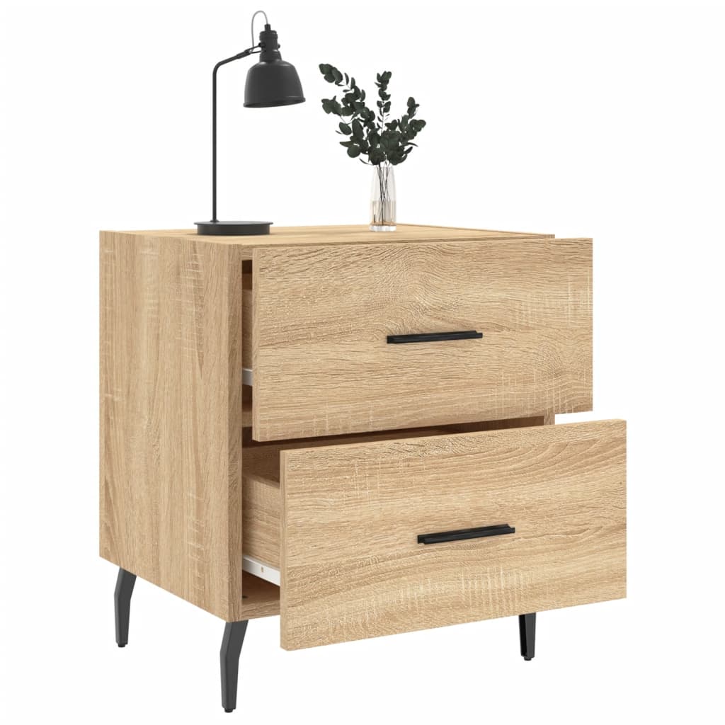 Mesa cabeceira 40x35x47,5 cm derivados madeira carvalho sonoma
