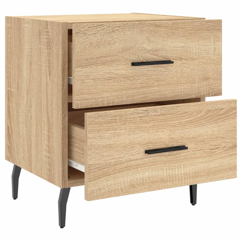 Mesa cabeceira 40x35x47,5 cm derivados madeira carvalho sonoma