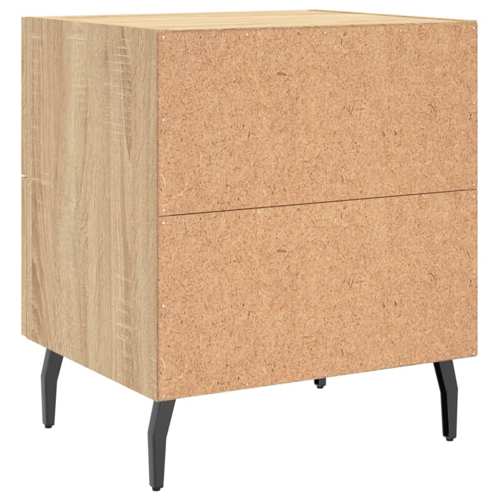 Mesa cabeceira 40x35x47,5 cm derivados madeira carvalho sonoma