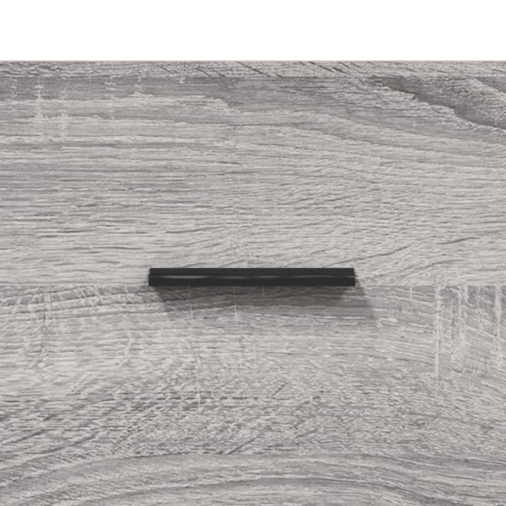 Mesa cabeceira 40x35x47,5 cm derivados madeira sonoma cinza