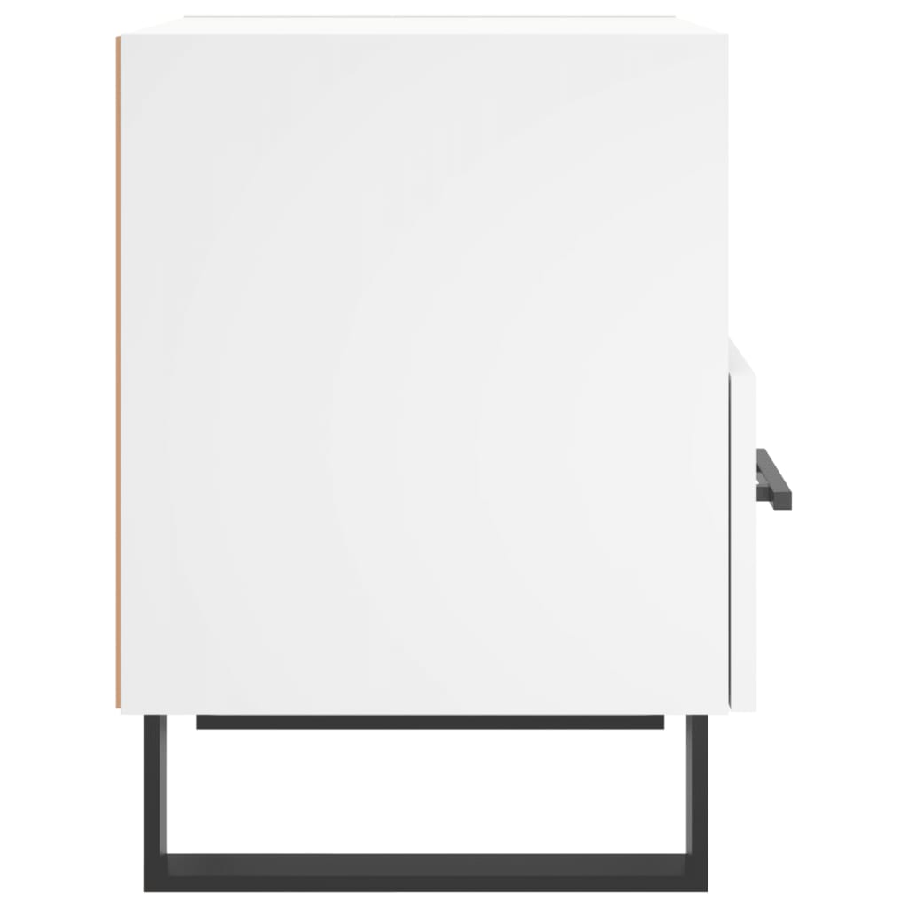 Mesa de cabeceira 40x35x47,5 cm derivados de madeira branco