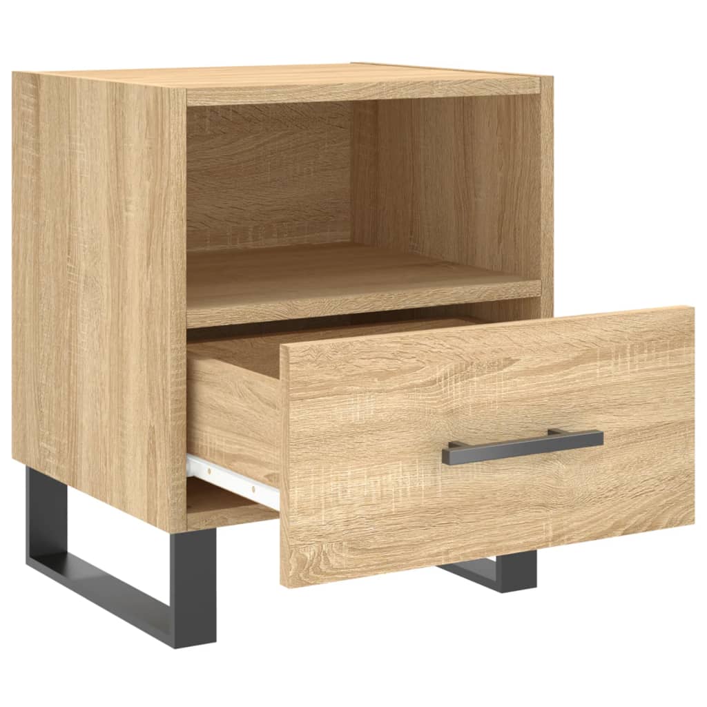 Mesa cabeceira 40x35x47,5 cm derivados madeira carvalho sonoma