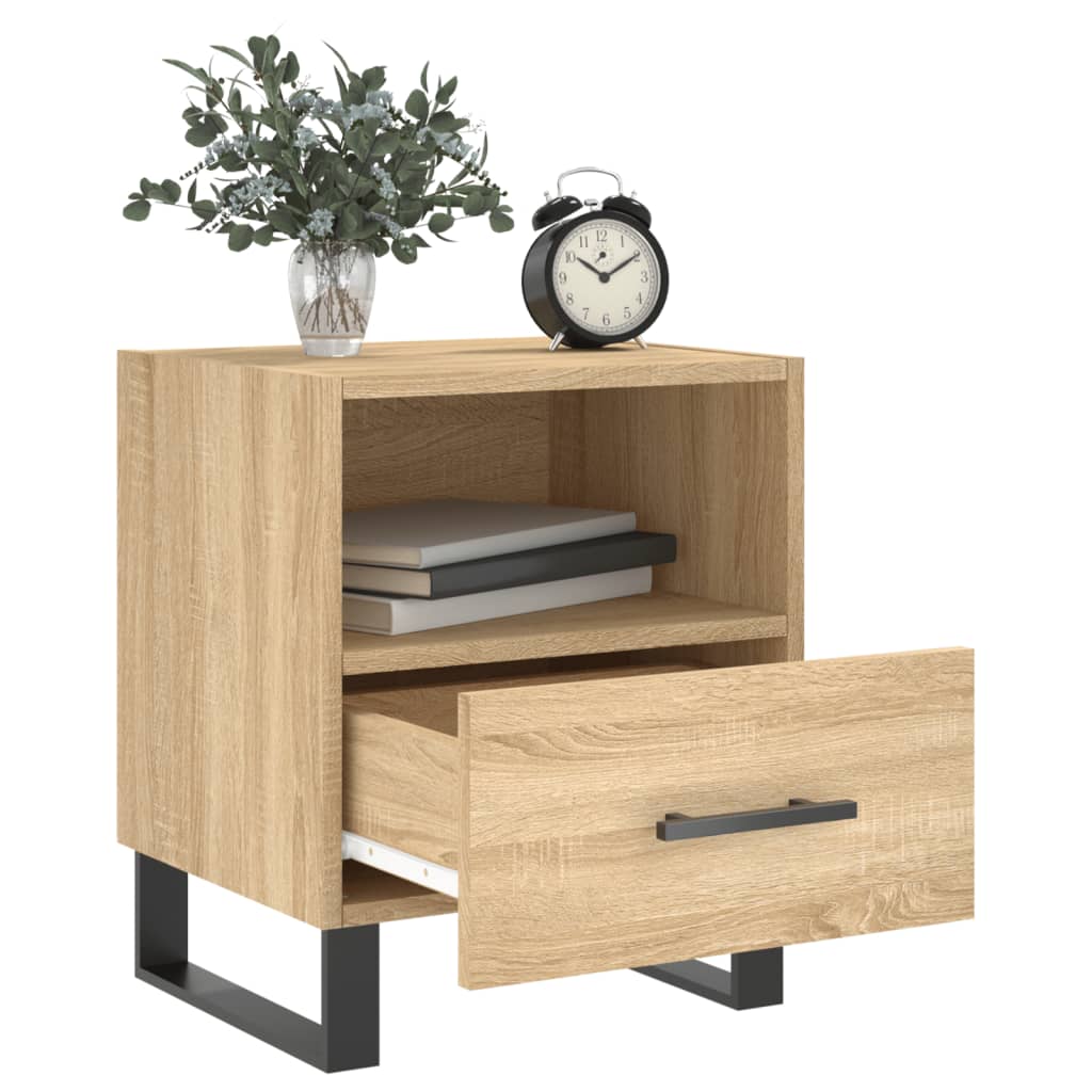 Mesa cabeceira 40x35x47,5 cm derivados madeira carvalho sonoma