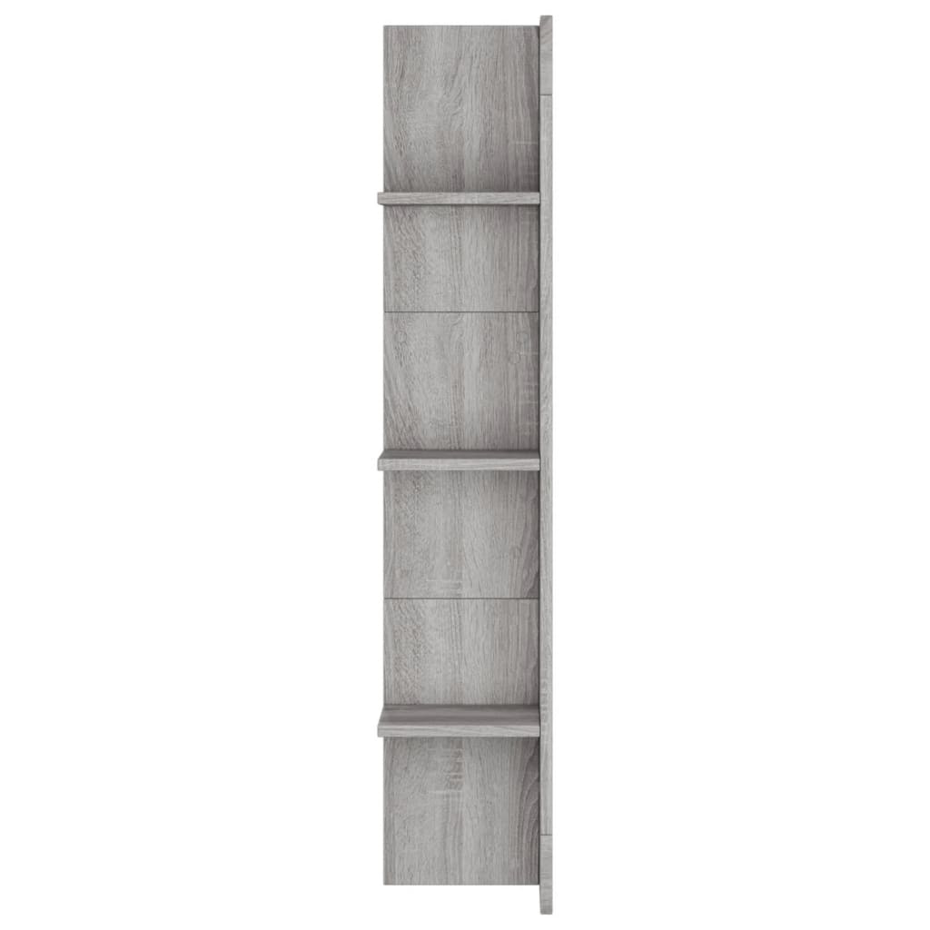 Móvel de TV 152x22x113 cm derivados de madeira cinzento sonoma