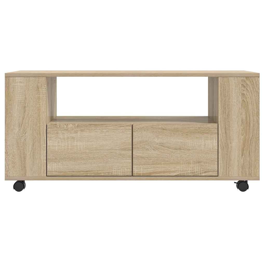 Móvel de TV 102x34,5x43 cm derivados de madeira carvalho sonoma