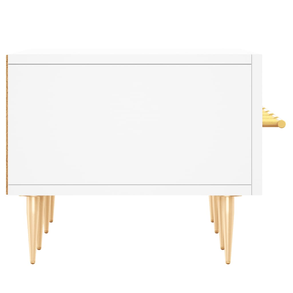 Móvel de TV 150x36x30 cm derivados de madeira branco