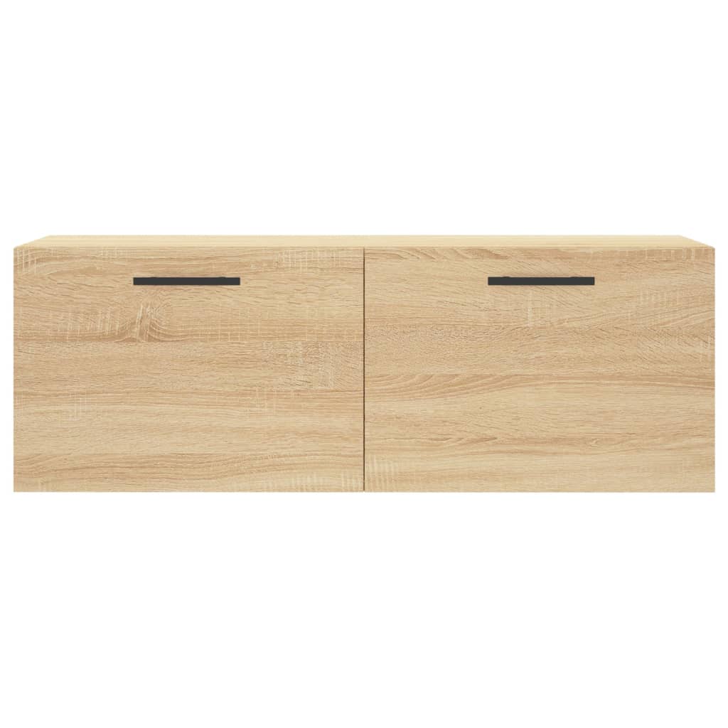 Armário parede 100x36,5x35 cm derivados madeira carvalho sonoma