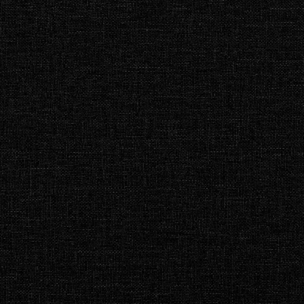 Sofá-cama 100x200 cm tecido preto