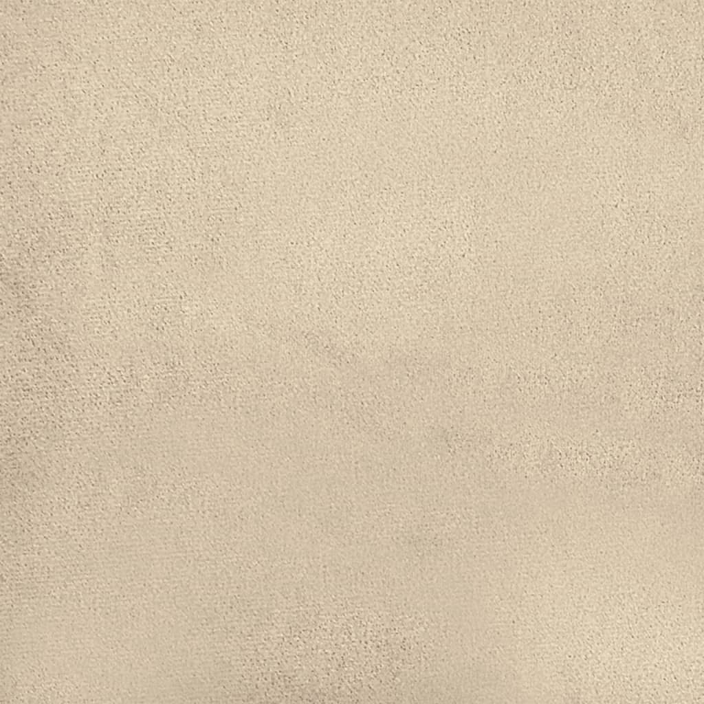 Sofá 3 lugares c/ almofadas 180 cm microfibra cor creme
