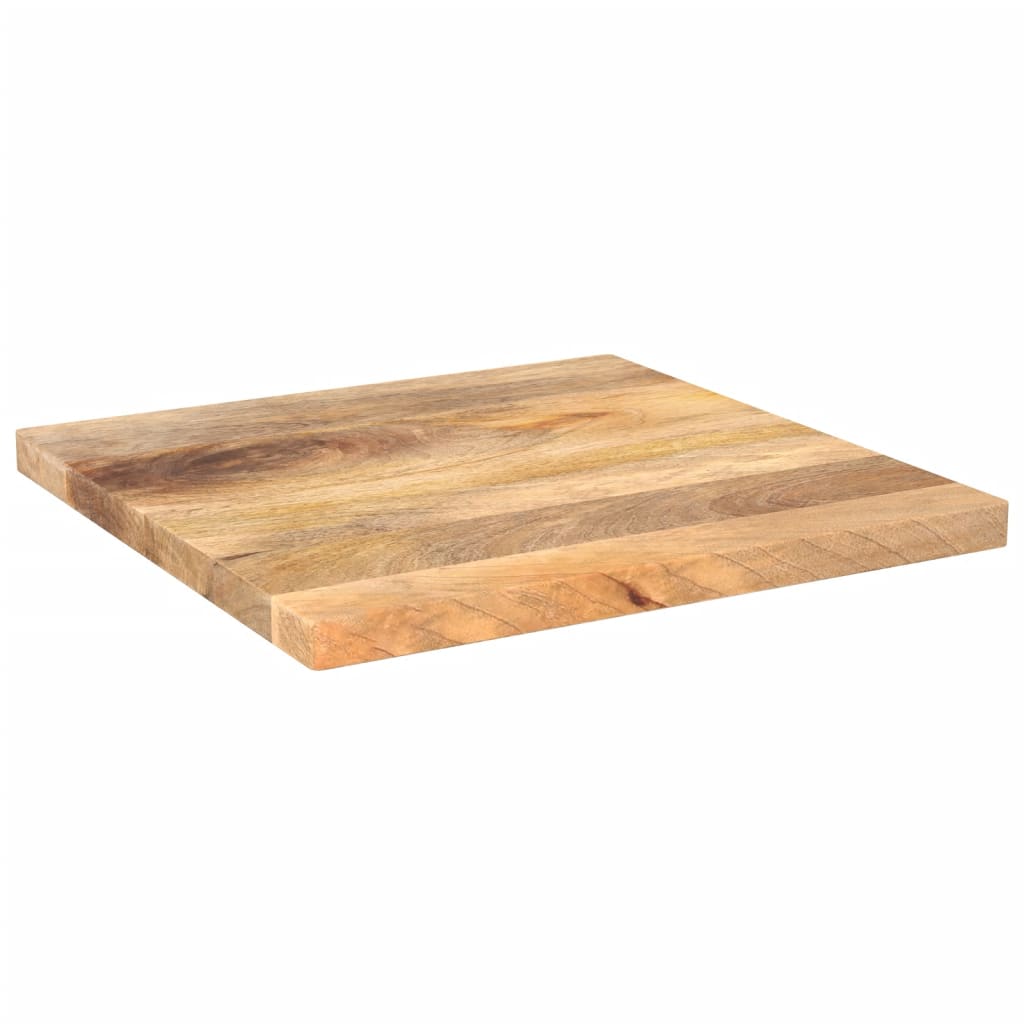 Tampo de mesa quadrado 40x40x3,8 cm mangueira maciça