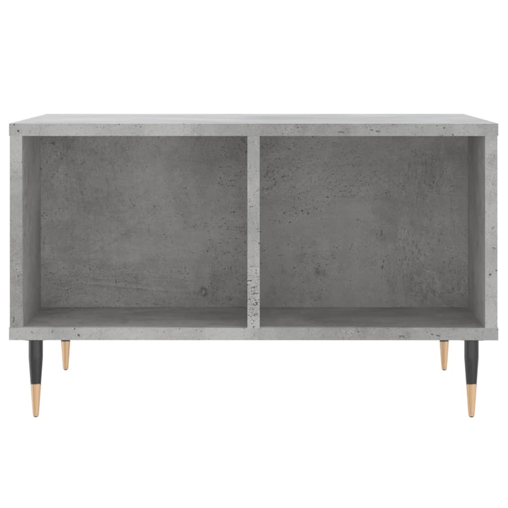Mesa de centro 60x50x36,5 cm derivados de madeira cinza cimento