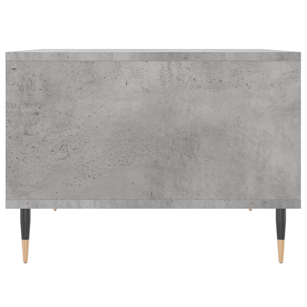 Mesa de centro 60x50x36,5 cm derivados de madeira cinza cimento