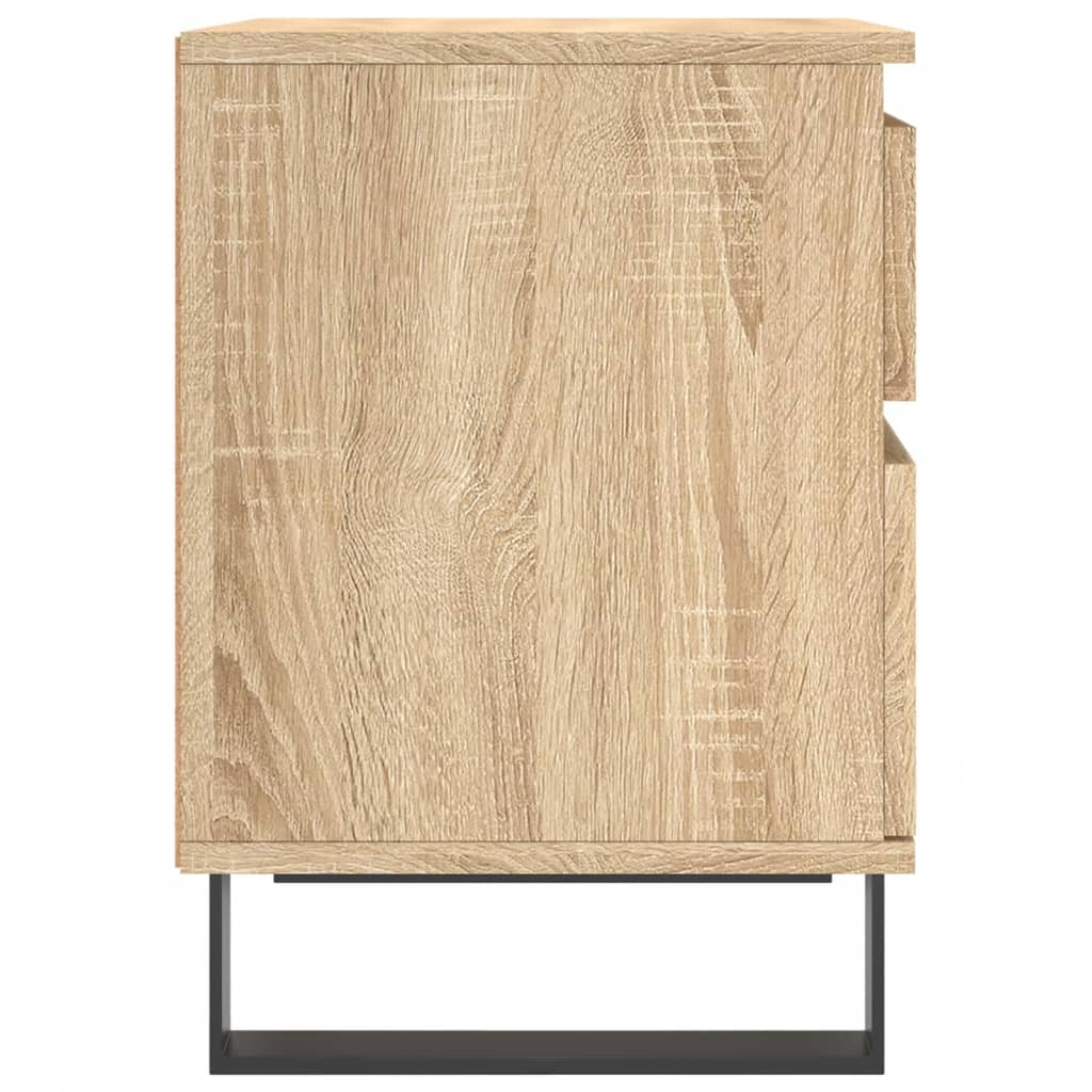 Mesa de cabeceira 40x35x50 cm derivados madeira carvalho sonoma
